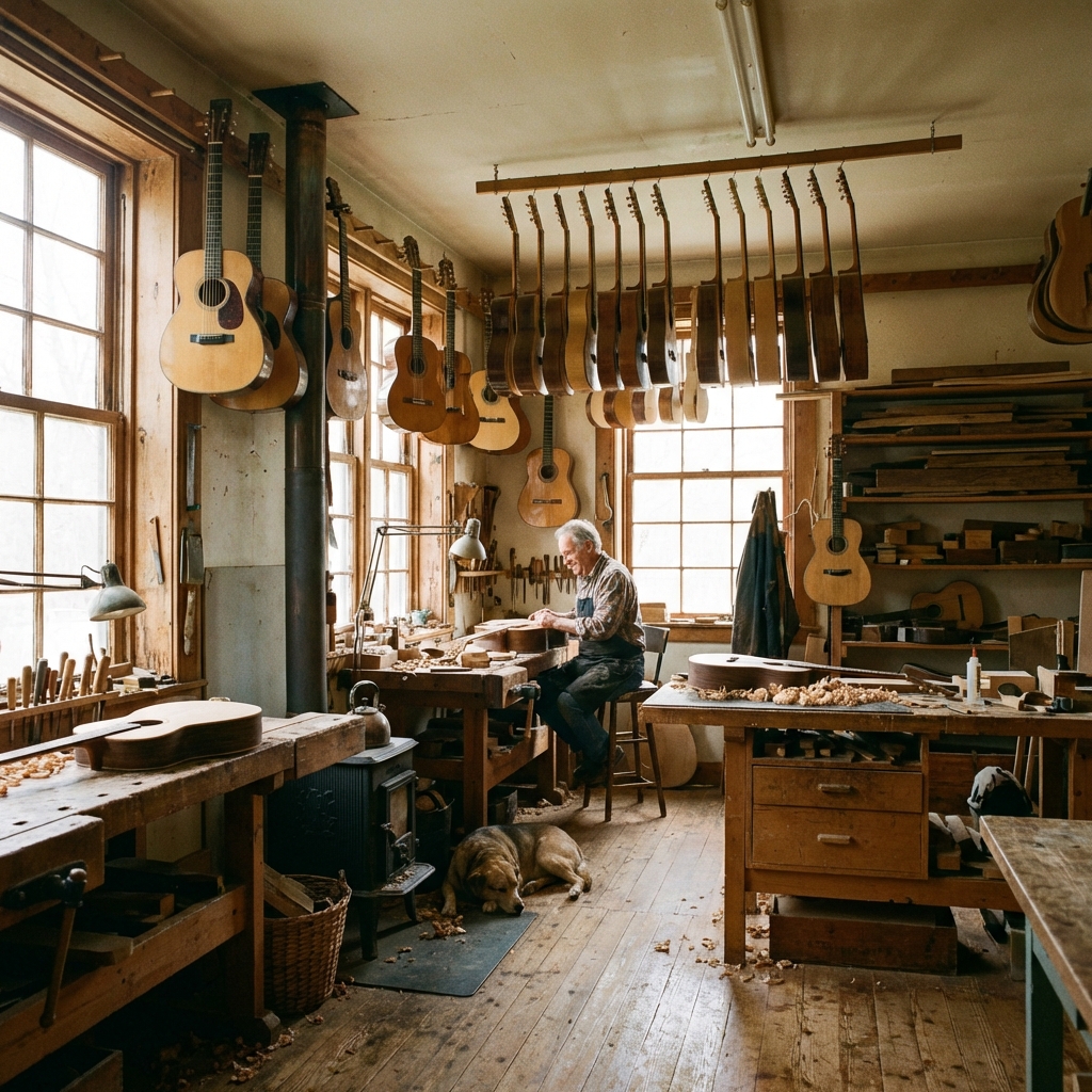 Chisels & Picks detailed workshop interior